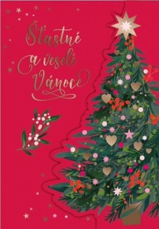 ALBI Stromeček na červeném