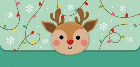 ALBI Money gift magnetické - Jelen s červeným nosem