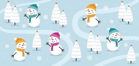 ALBI Money gift - dětské, cute se sněhuláky