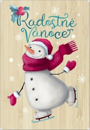 ALBI Bambusové přání - sněhulák