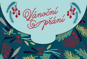 ALBI Rozevírací s vánoční tapetou