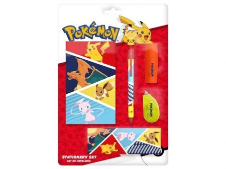 Pokémon školní set s blokem