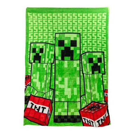Minecraft Creeper deska s polštářem
