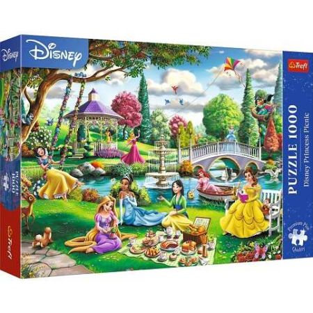 Puzzle Premium 1000 dílků - Piknik s Disney princeznou