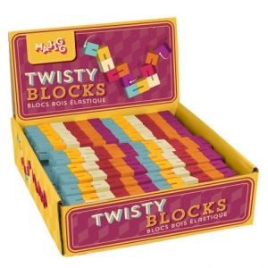 Dřevěné kostky Twisty Blocks