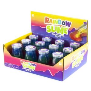 Duhový sliz v lahvičce