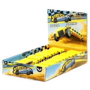 Strečový natahovací školní autobus