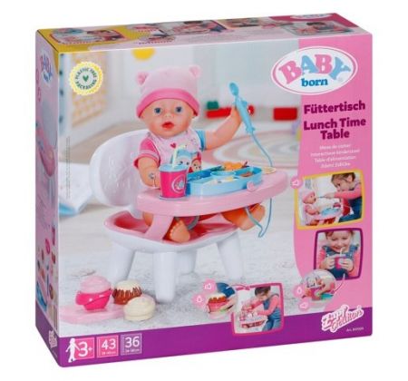 BABY born Jídelní židlička se zvuky