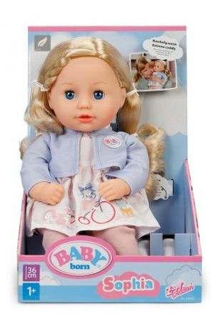 BABY born Sophia růžová, 36 cm
