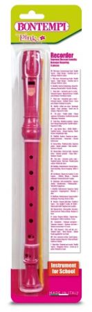 Zobcová flétna Baroue růžová