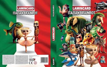 Album na sběratelské kartičky BrainRot