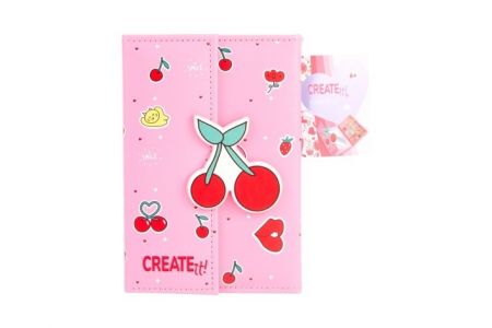 Kniha s líčením na magnet Creat it! s třešněmni