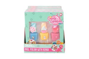 Sada laků na nehty s prstýnkem Candy Create it!