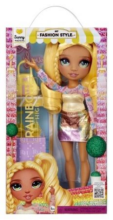 Rainbow High My Fashion Style panenka - Sunny