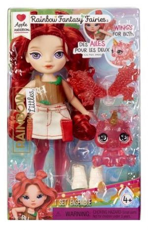 Rainbow High Malá sestřička víla - Apple (Red)