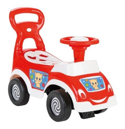 Odrážedlo autíčko pro nejmenší 2v1 červené