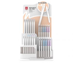 Stojan reklamní pultový mazací propisky DELI J02186