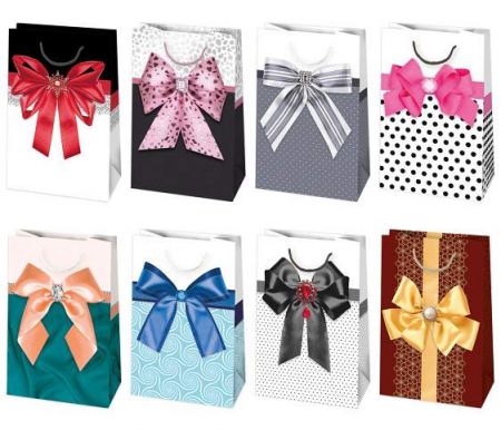 Taška dárková 10 x 16 x 6cm MAŠLE mix 2