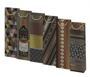 Taška dárková 12 x 40 x 9cm LAHEV ORNAMENT mix