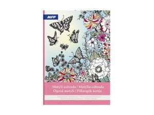 Omalovánky antistresové Motýlí zahrada 210x290mm/32s