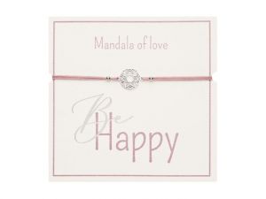 Gifty - Be Happy náramek - ss Mandala of
