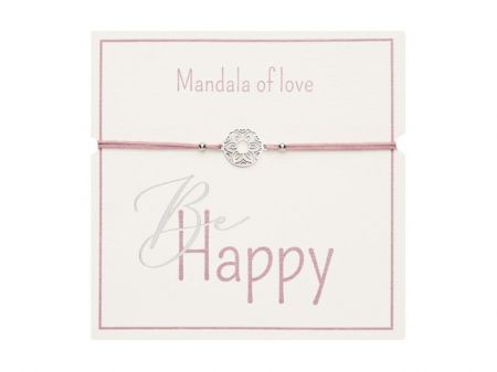 Gifty - Be Happy náramek - ss Mandala of
