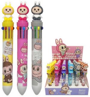 Propiska 10-ti barevná LABUBU PK34-28