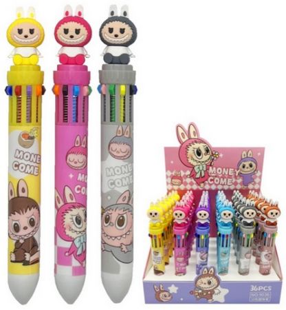 Propiska 10-ti barevná LABUBU PK34-28