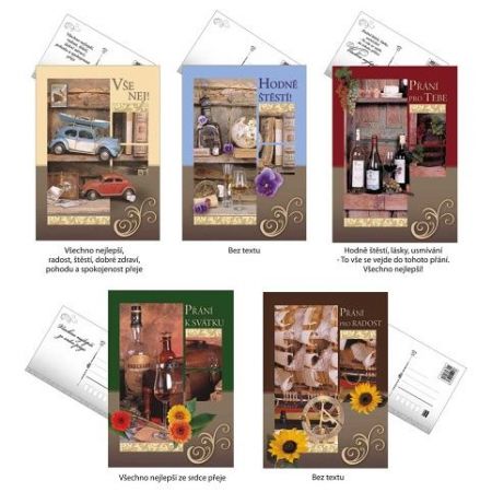 ARGUS Pohlednice k narozeninám, k svátku 06150565-c