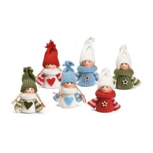 ARGUS Pletené textilní figúrky 7,5cm 23621004