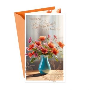 ARGUS Přání k narozeninám nebo k svátku 55-603c