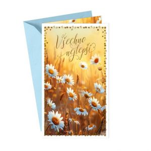 ARGUS Přání k narozeninám nebo k svátku 55-607c