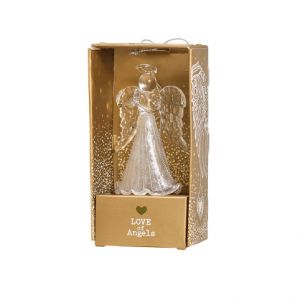 ARGUS Vánoční dekorace a dárek anděl ze skla 23670002
