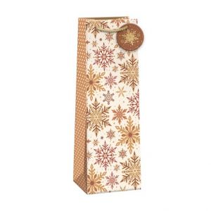 ARGUS Dárková papírová taška LUX na víno (13 x 37.5 cm) 08390165