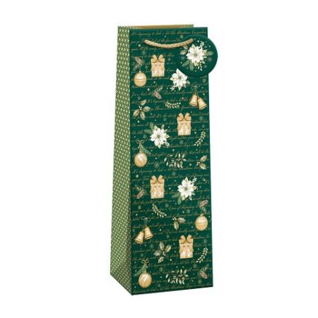 ARGUS Dárková papírová taška LUX na víno T3L (13 x 37.5 cm) 08390167