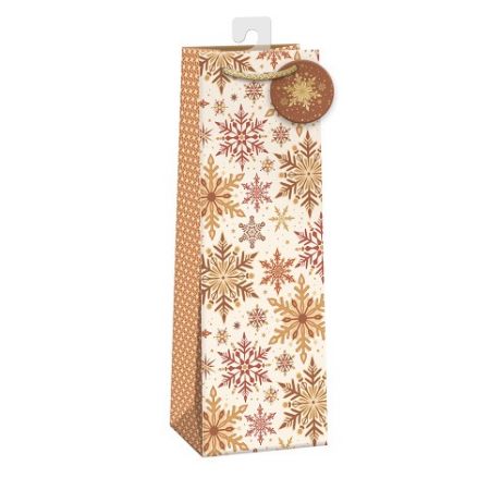 ARGUS Dárková papírová taška LUX na víno (13 x 37.5 cm) 08390165h