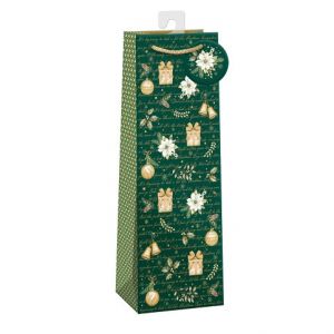 ARGUS Dárková papírová taška LUX na víno (13 x 37.5 cm) 08390167h