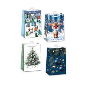 ARGUS Dárková papírová taška (10 x 16 cm) mix 12 ks 08130002h