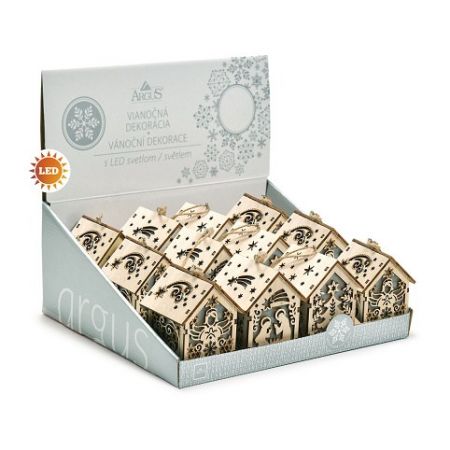 ARGUS Vánoční dekorace 12ks  MIX 23708001
