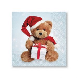ARGUS Vánoční ubrousky, servítky - vánoční medvídek 19031021