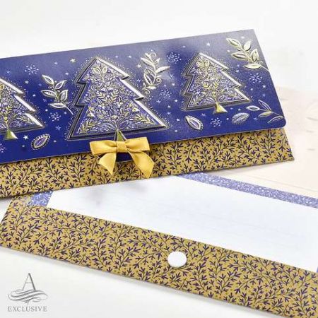 ARGUS Obálka na peníze vánoční luxusní 81-6051