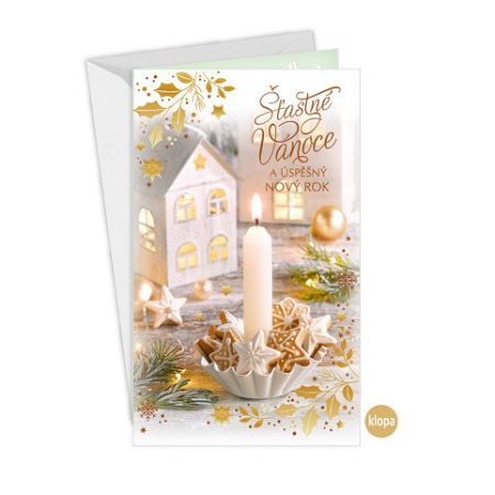 ARGUS Vánoční přání s kapsou na peníze 11-6558c