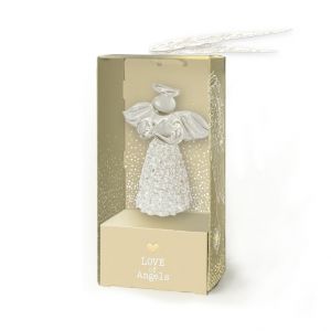 Vánoční dekorace - skleněný anděl