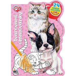 Tvarované omalovánky Štěňátka a koťátka