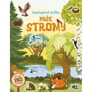 Samolepková knížka Naše stromy