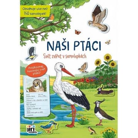 Svět zvířat v samolepkách Naši ptáci