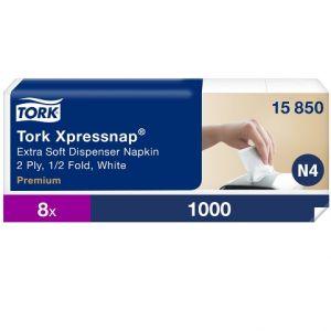 Tork Xpressnap® extra jemné bílé ubrousky do zásobníku