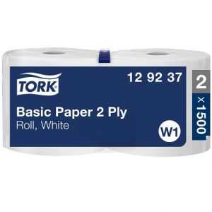 Tork Basic utěrka 2-vrstvá, W1 systém