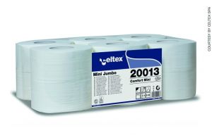 Celtex Comfort toaletní papír mini jumbo 185 2vrstvý celulóza 130 m 12 rolí