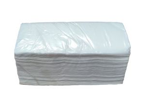 SMARTLINE Papírové ručníky ZZ/V sklad, 3000 archů, 2vrstvý, celulóza, bílé